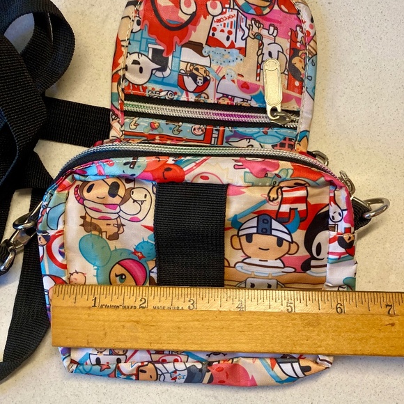 Anime Japanese Fashion Style Bag Streetwear Crossbody or Belted, Size OS - Picture 6 of 11